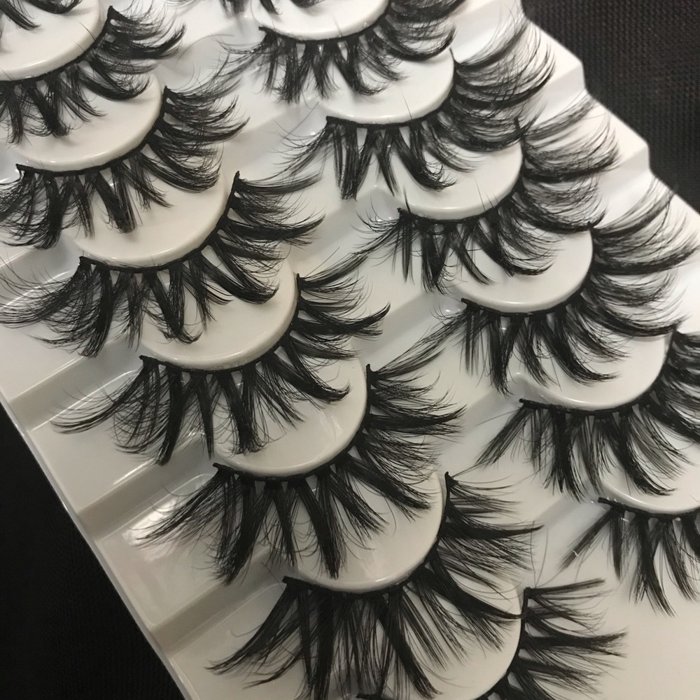 Lashes 3D 8 pairs real mink lashes